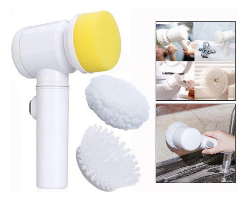 Cepillo Eléctrico Inalámbrico Magic Brush 5 En 1 0